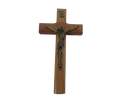 CRUZ DE PAREDE 19CM IMB OURO VELHO