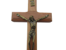 CRUZ DE PAREDE 19CM IMB OURO VELHO