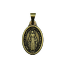 Medalha Nossa Graças Ouro Velho 1,8 cm