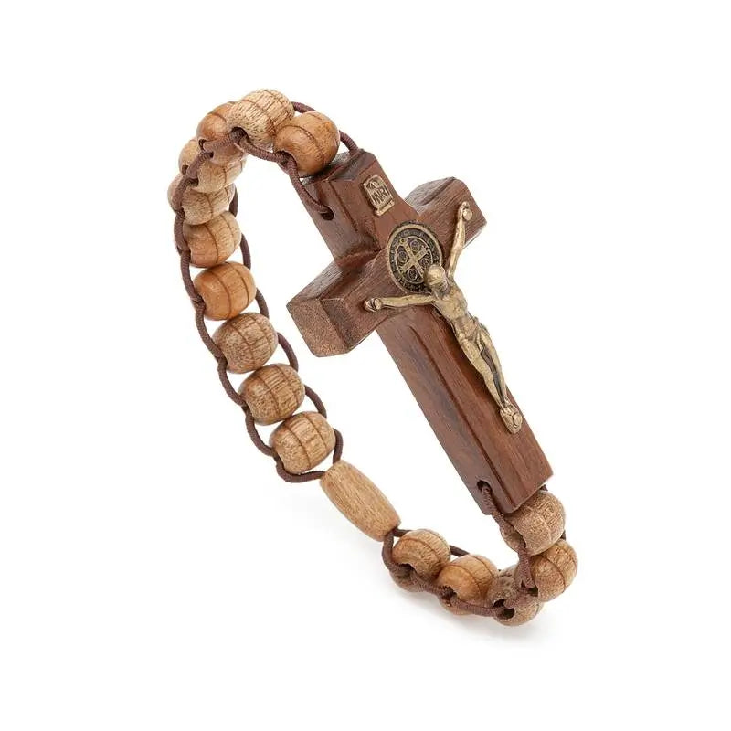 Terço Dezena Tranc. Elastico São Bento