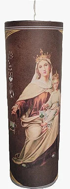 Vela votiva à Nossa Senhora do Carmo