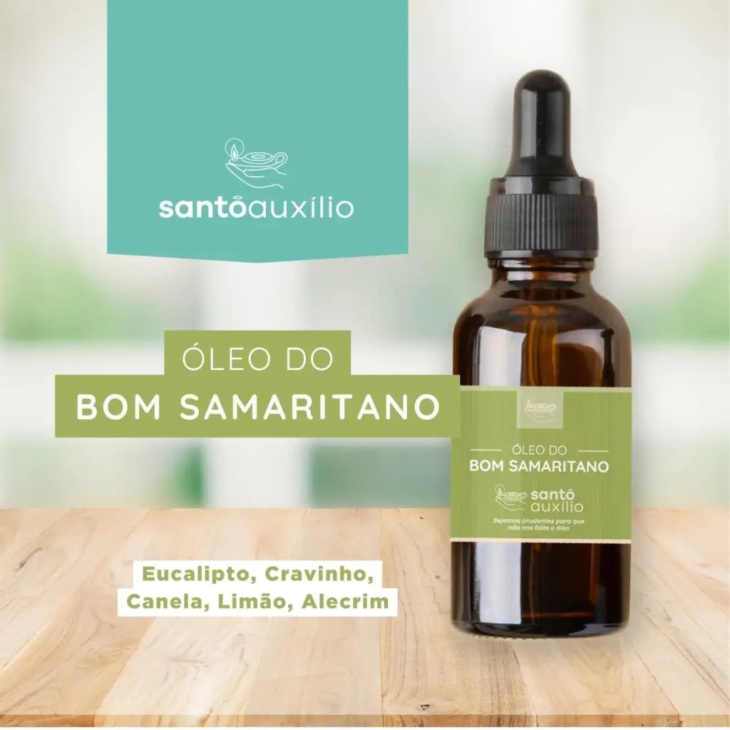 Óleo do Bom Samaritano  em gotas 10 ml