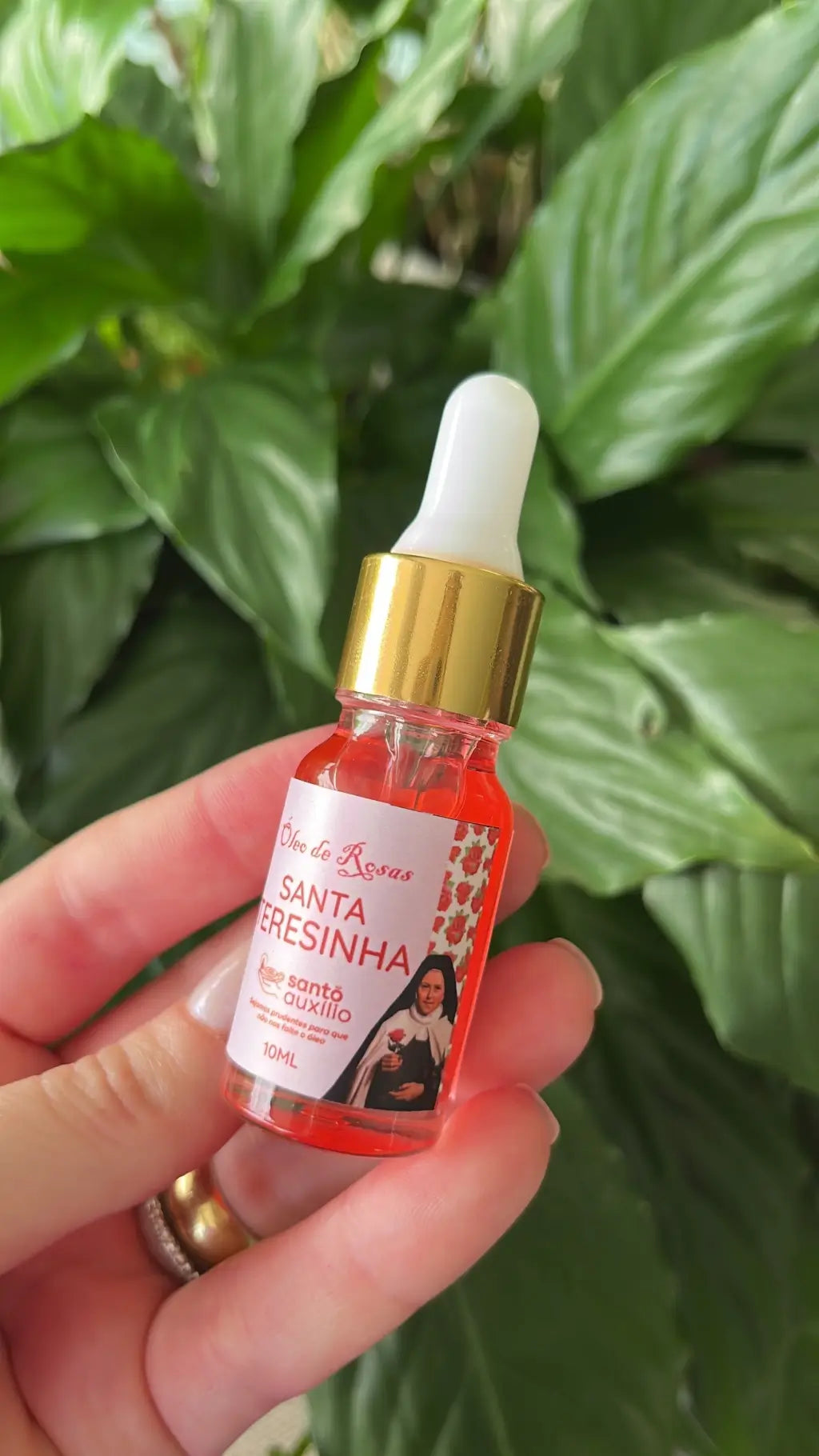 Óleo de rosas de Santa Teresinha - 10ml