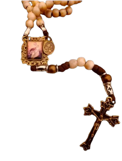 Terço Paracord Nossa Senhora do Carmo