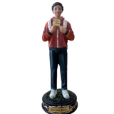 Imagem Santo Carlo Acutis 13cm