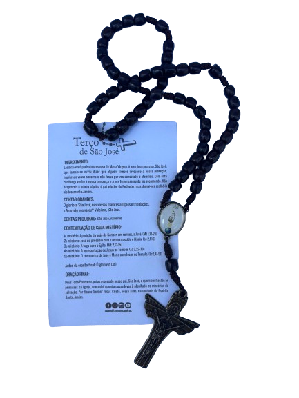 Terço Glorioso São José /compre 2 leve 3