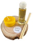 Kit Difusor e Vela Base Madeira