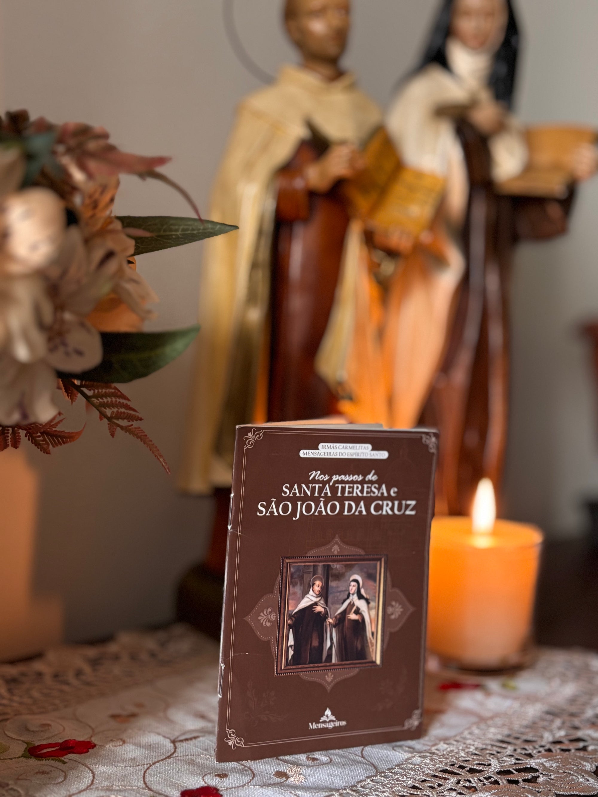 Livro Nos passos de Santa Teresa e São João da Cruz