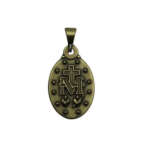 Medalha Nossa Graças Ouro Velho 1,8 cm