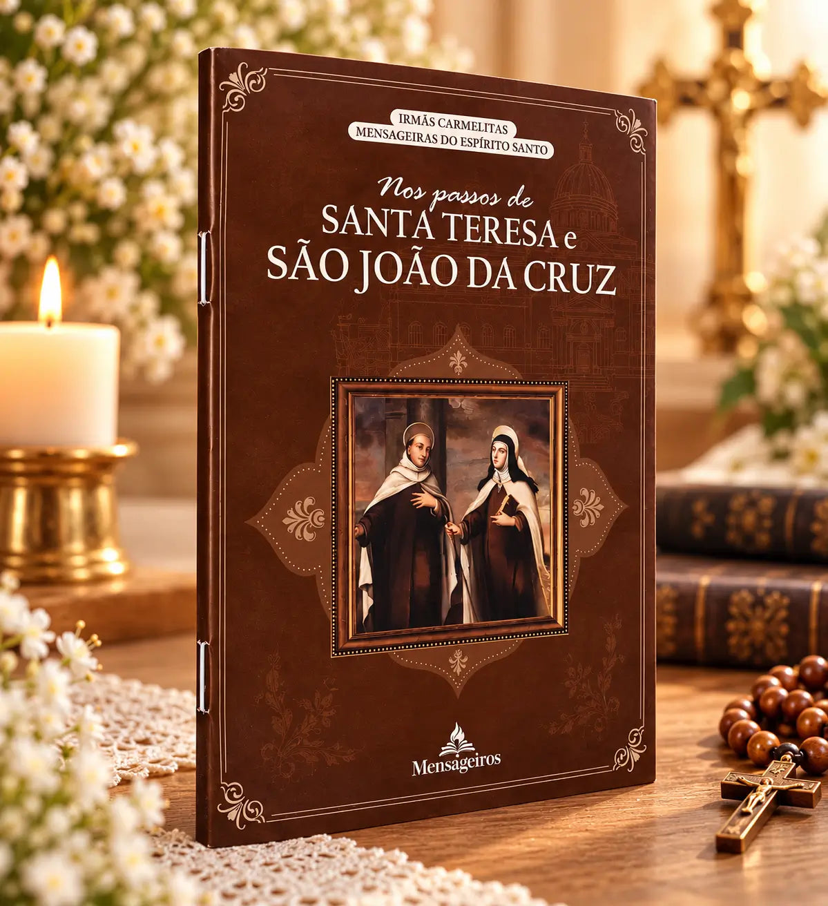 Livro Nos passos de Santa Teresa e São João da Cruz