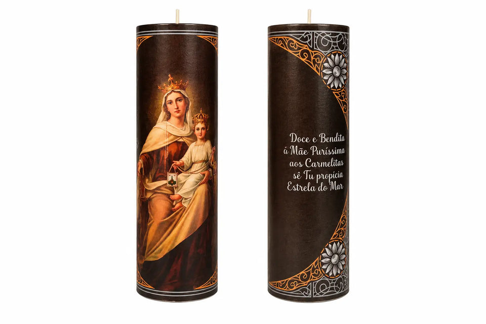 Vela votiva à Nossa Senhora do Carmo