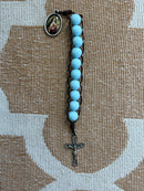 Terço das Práticas  de Santa Teresinha (contador) e com encarte do terço