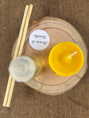 Kit Difusor e Vela Base Madeira