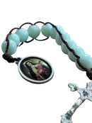 Terço das Práticas  de Santa Teresinha (contador) e com encarte do terço