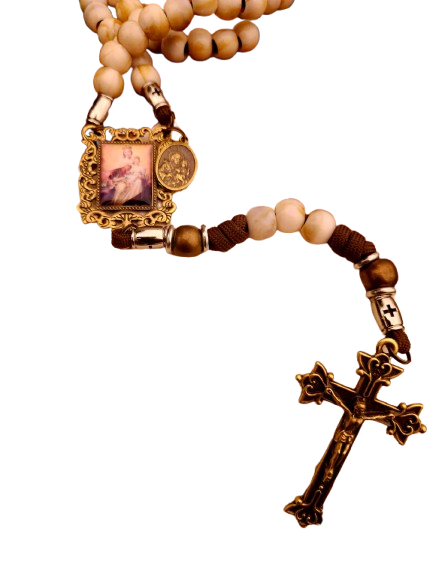 Terço Paracord Nossa Senhora do Carmo