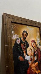 Quadro Três Corações 25x30