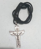 Cruz Carmelitas Mensageiras cordão marrom
