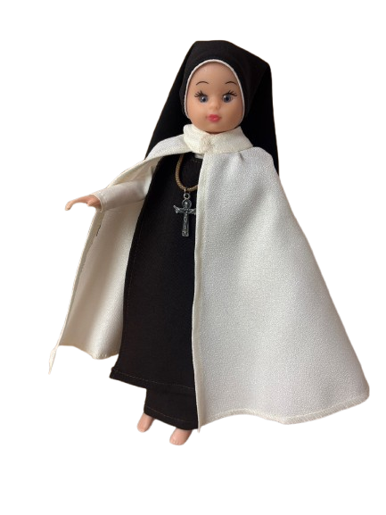 Boneca Carmelita Mensageira do Espírito Santo
