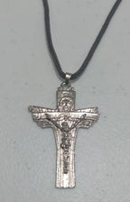 Cruz Carmelitas Mensageiras cordão marrom