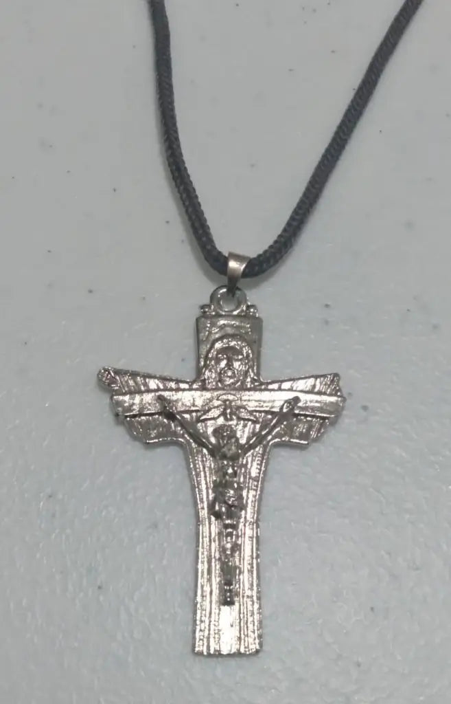 Cruz Carmelitas Mensageiras cordão marrom