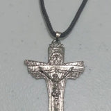 Cruz Carmelitas Mensageiras cordão marrom