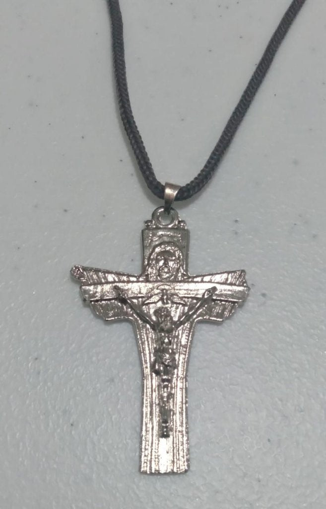 Cruz Carmelitas Mensageiras cordão marrom