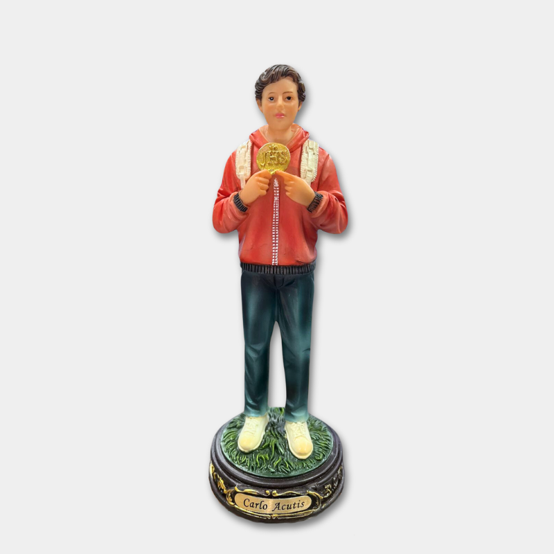 Imagem Santo Carlo Acutis 13cm
