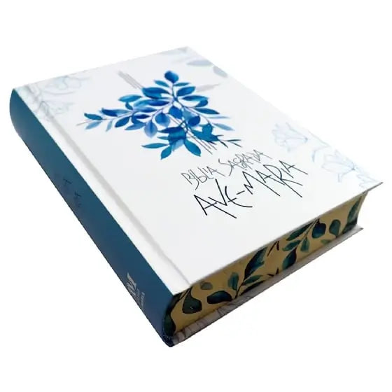 Bíblia Sagrada Ave-Maria - Capa Flores