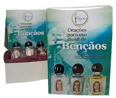Orações para uso do kit de bençãos - purificação, cura-me, entra em minha casa